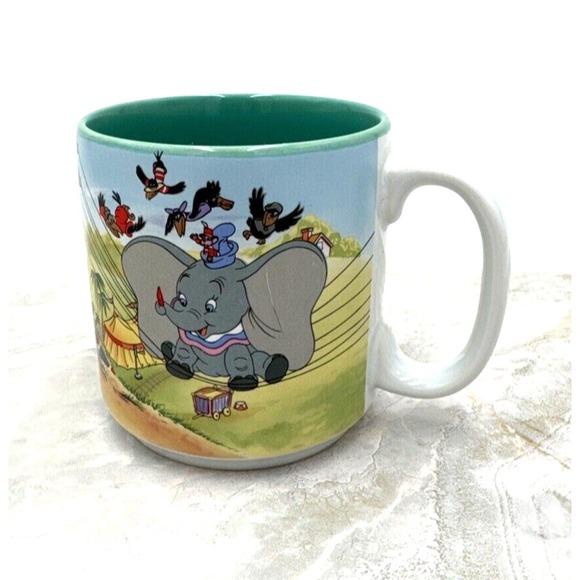 Disney Animated Classics Dumbo Coffee Mug Walt Disney Parks Thailand Vintage - Picture 2 of 9